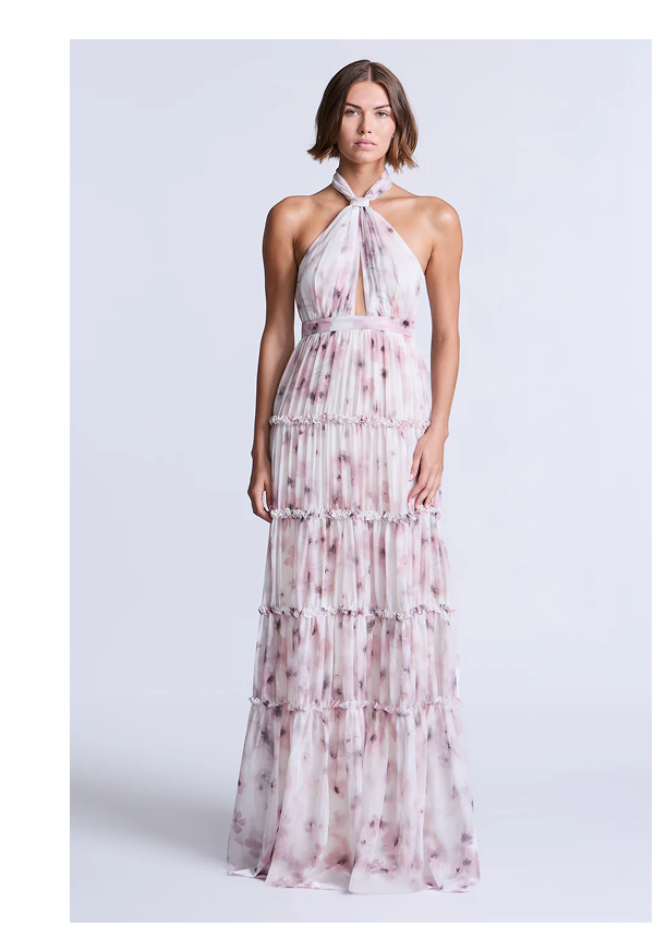 Sabrina Printed Dress