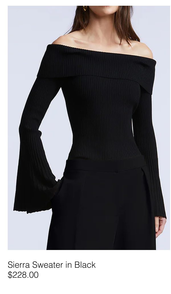 Sierra Sweater in Black 