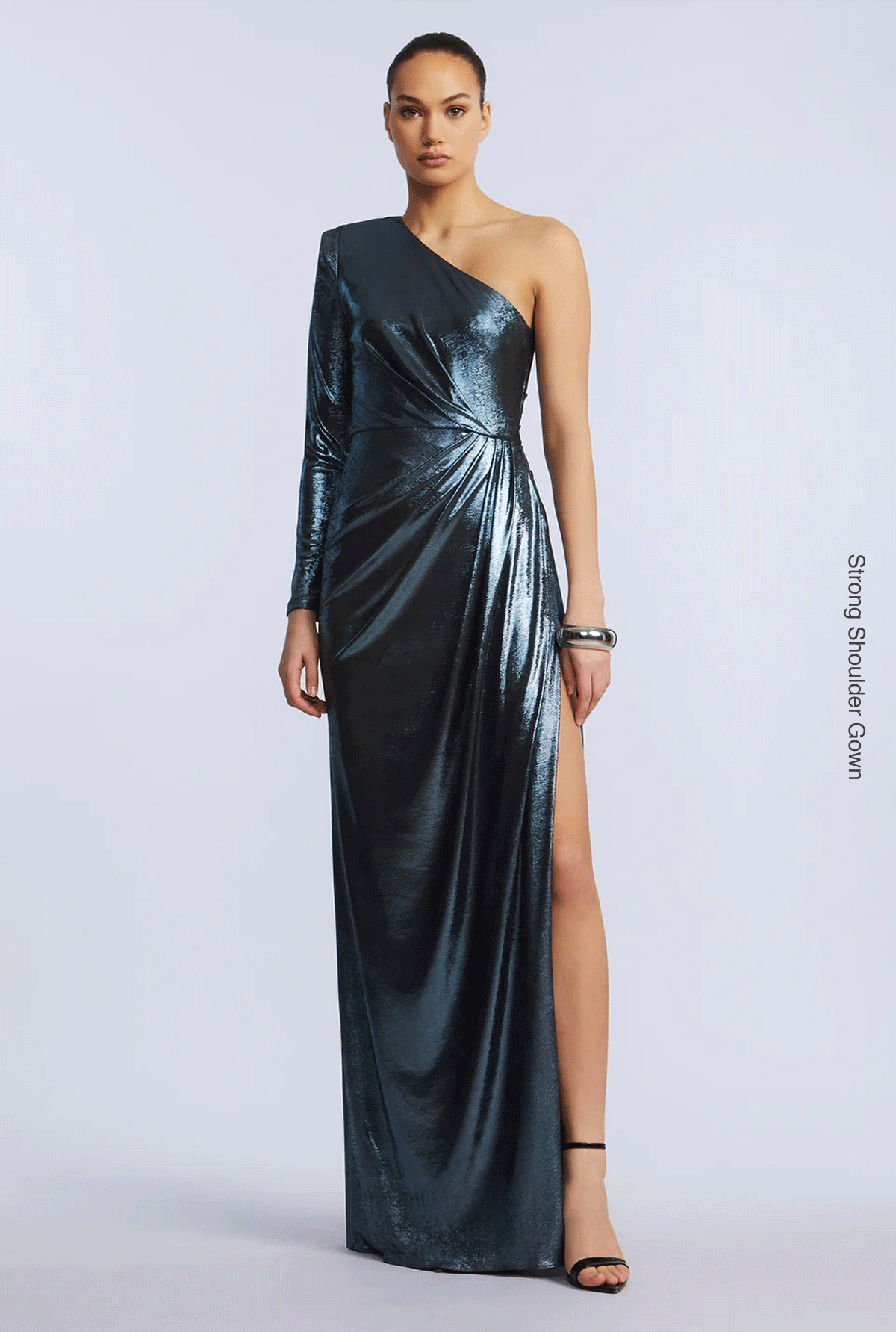 Shop the Strong Shoulder Gown