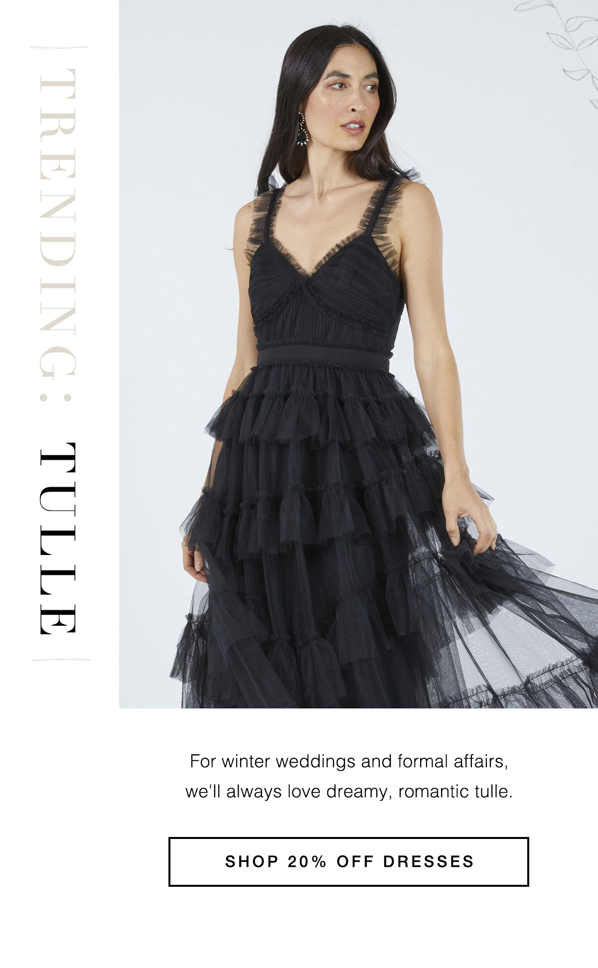 20% off Dresses