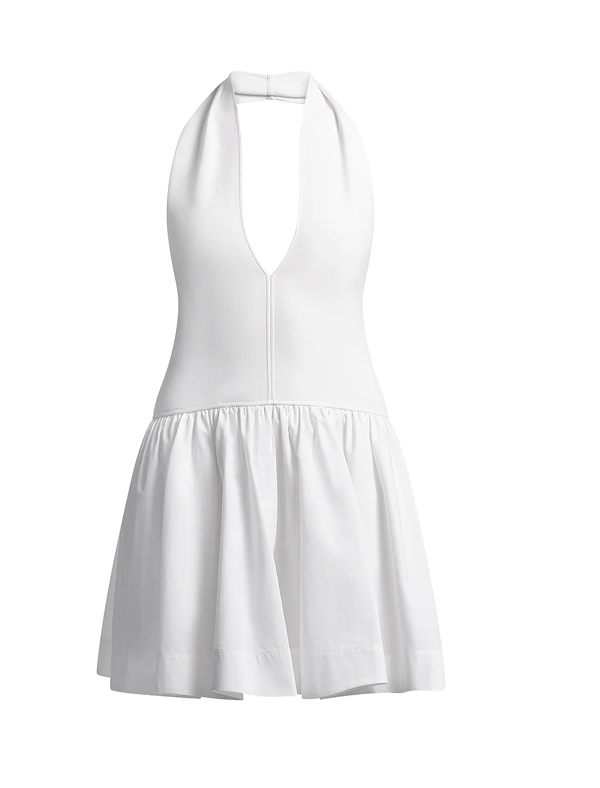 Perle Dress — White