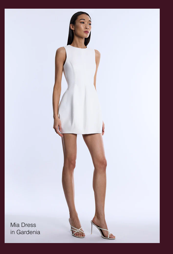 Mia Dress in gardenia