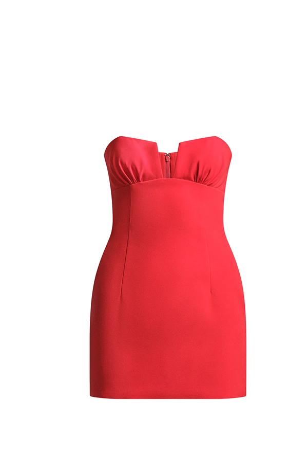 Ramone Dress — Flame