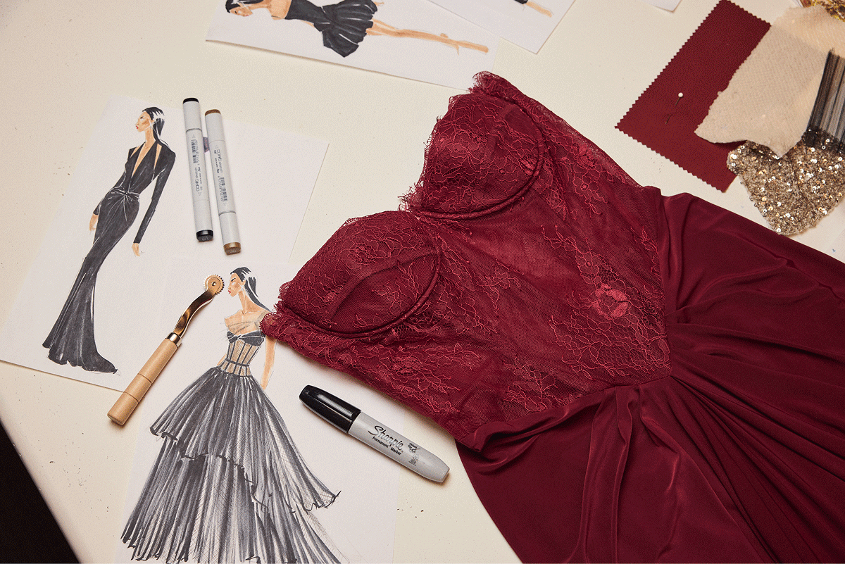 It starts with a woman's perspective. From the first sketch to the final frame.