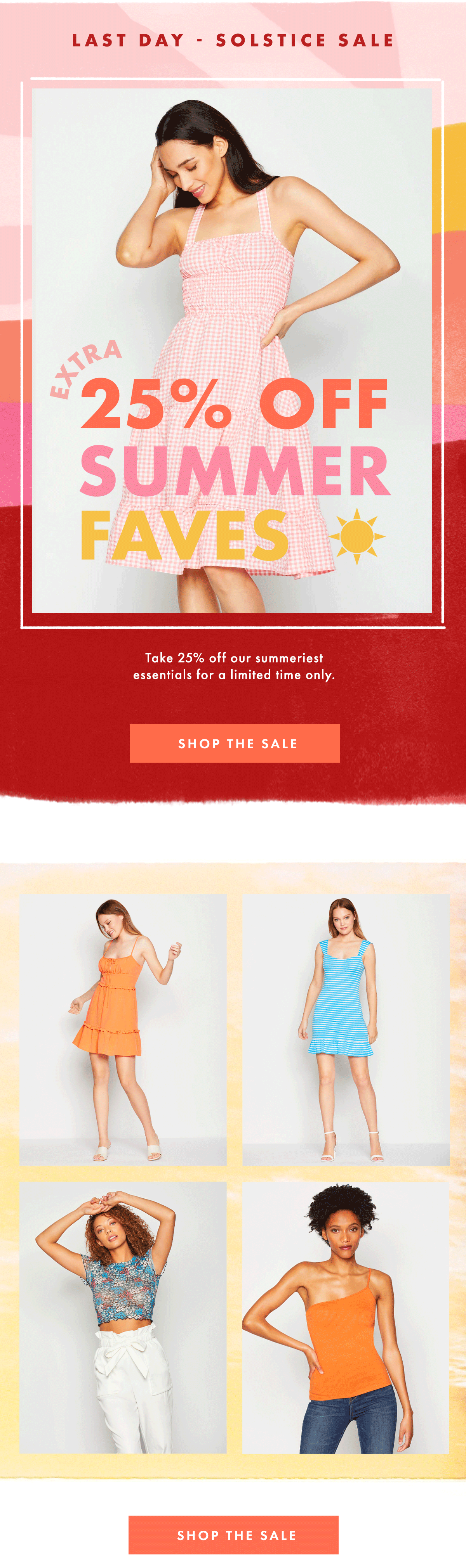 Shop the Summer Solstice Sale