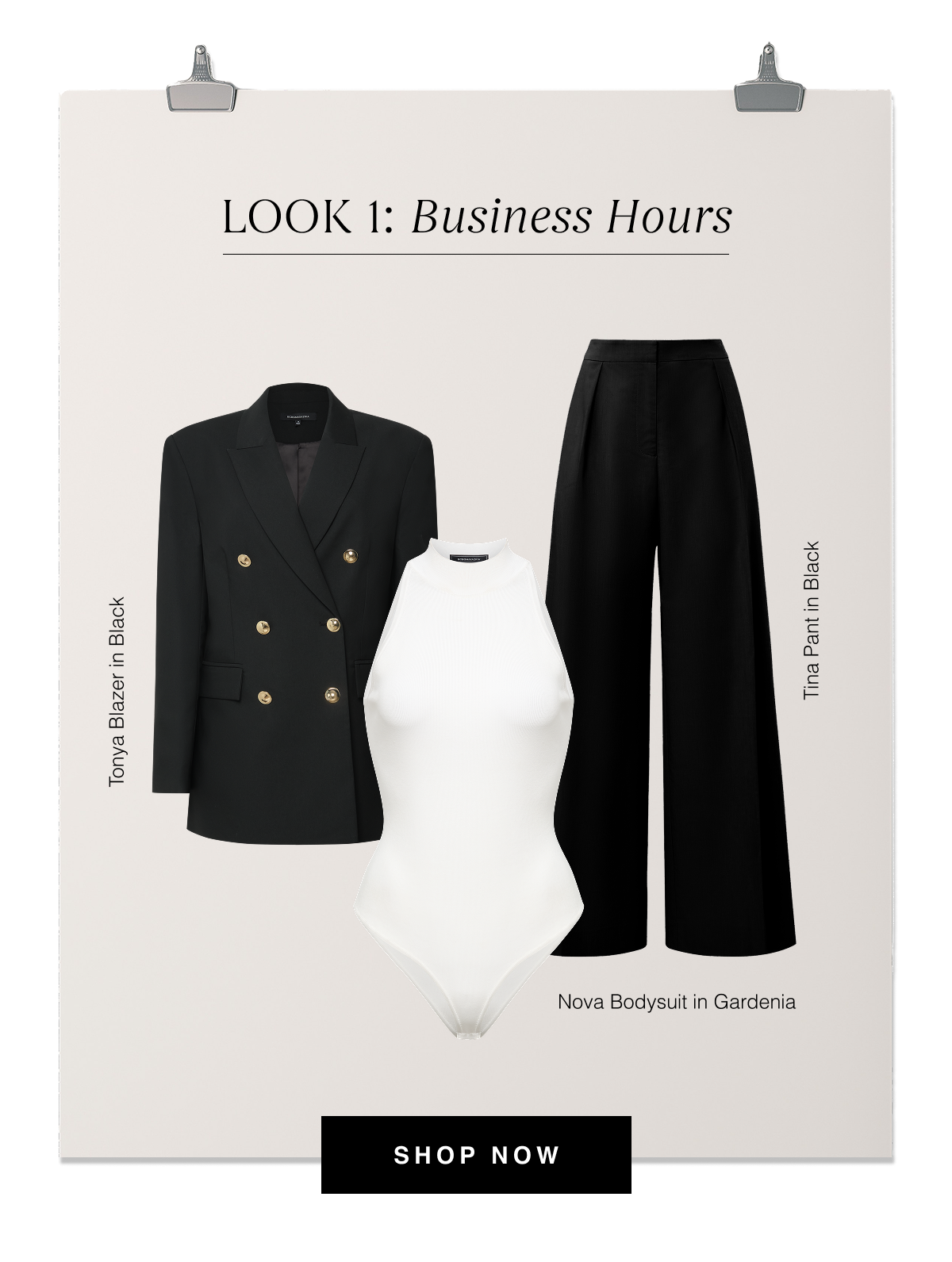 Look 1: Business Hours | Shop Now 
