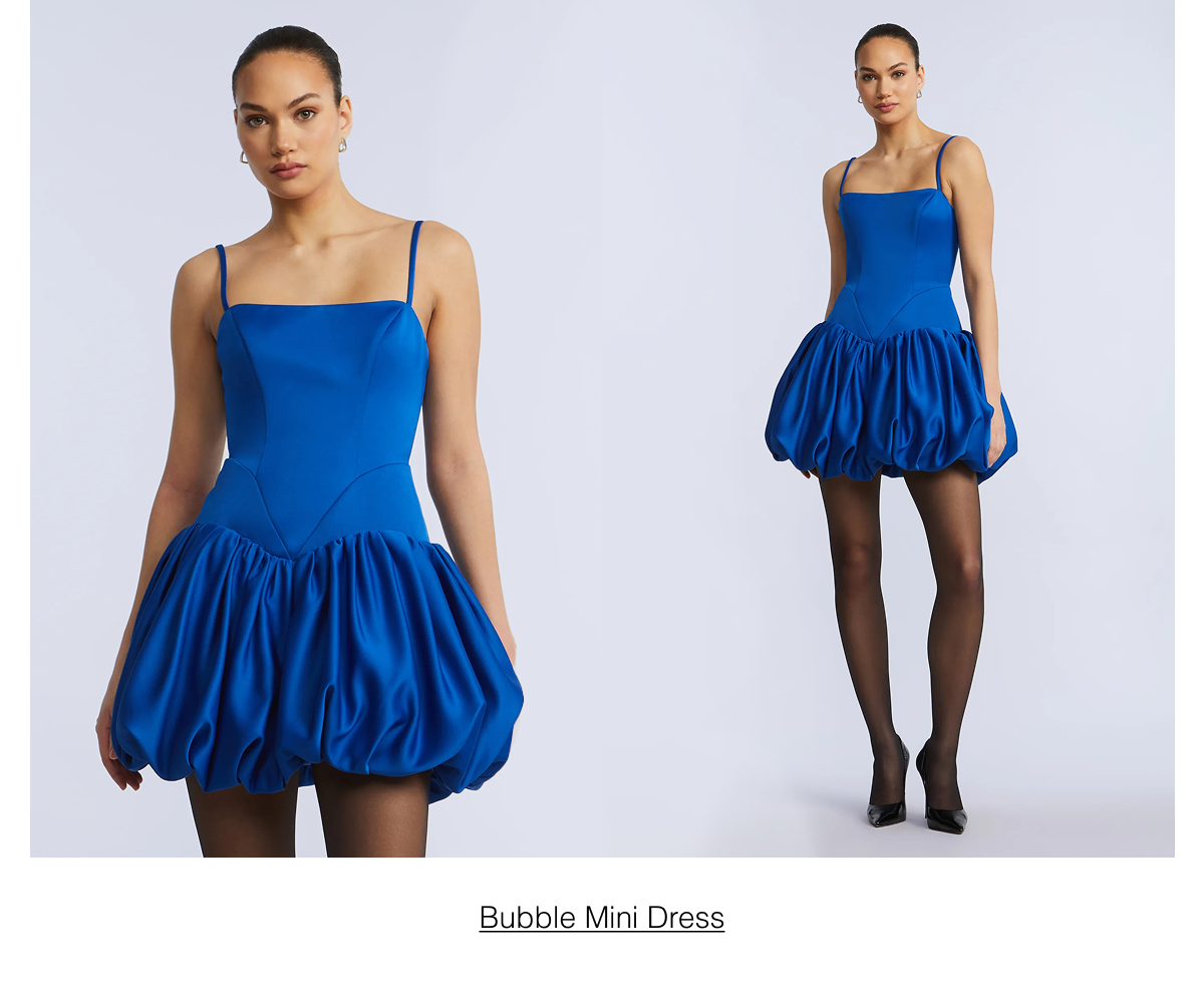 Shop the Bubble Mini Dress