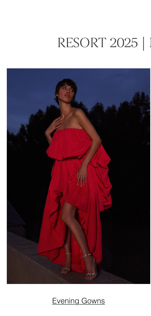 Resort 2025 Evening Gowns 