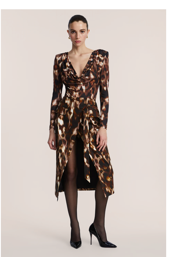 Shop the Overlap Midi Skirt