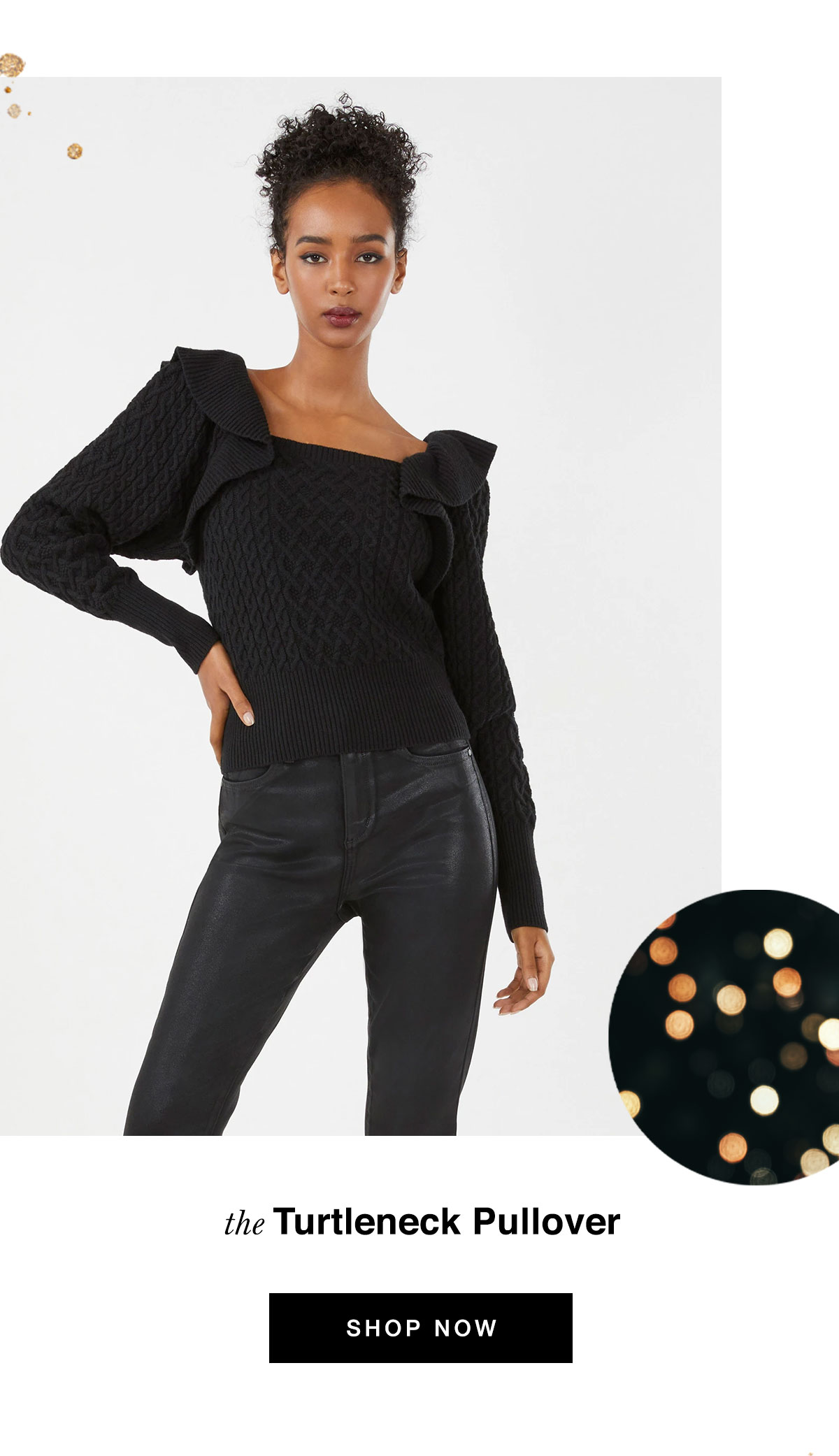 the Turtleneck Pullover