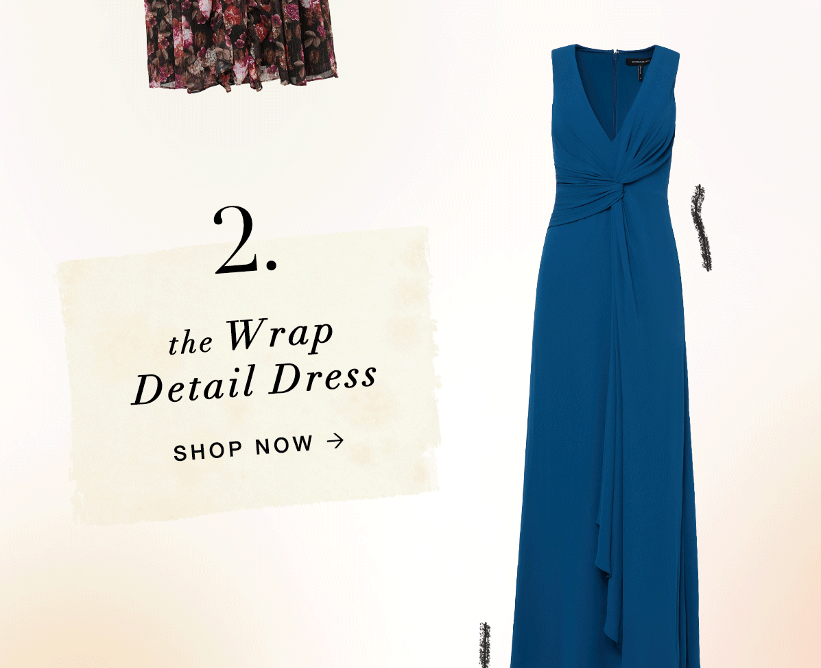 the Wrap Detail Dress