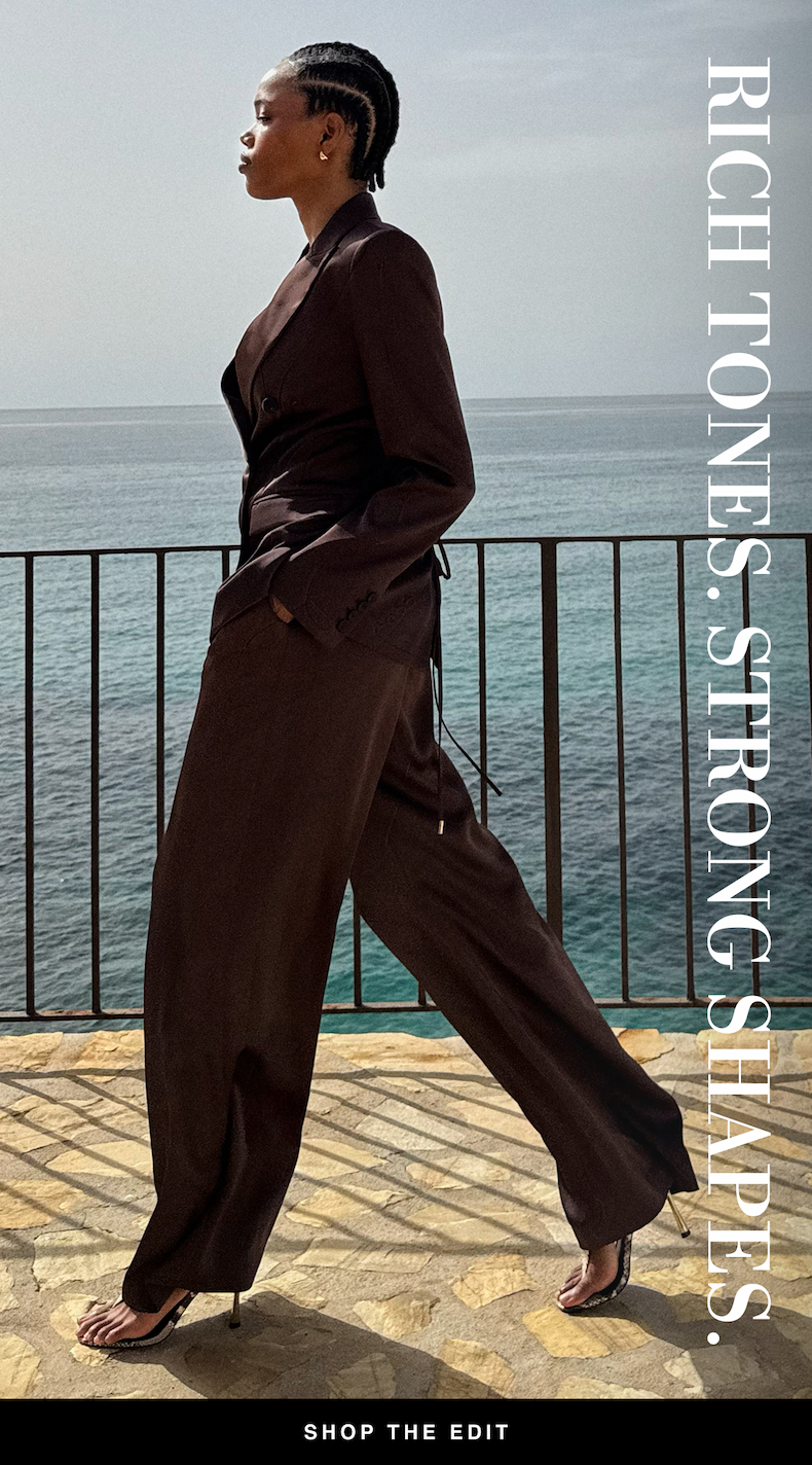 Rich Tones. Strong Shapes | Shop the Edit 