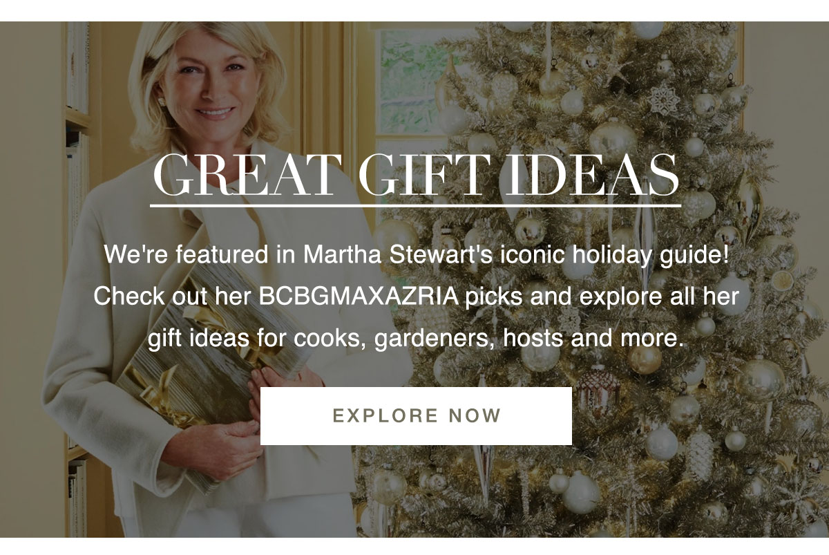 Discover Martha Stewart Catalog featuring BCBG