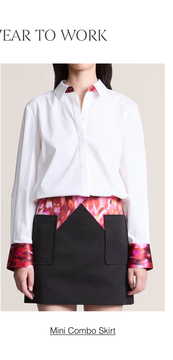 Shop the Mini Combo Skirt