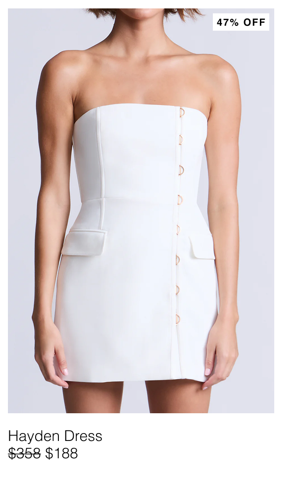 Hayden Dress | now $188, was $358 (47% off)