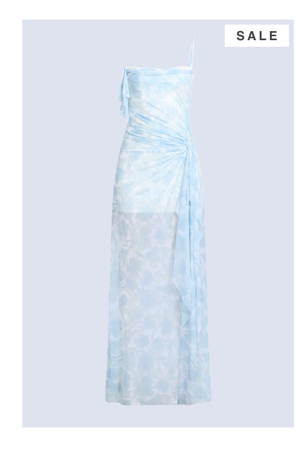 Mesh & Sequin Gown (on sale) 