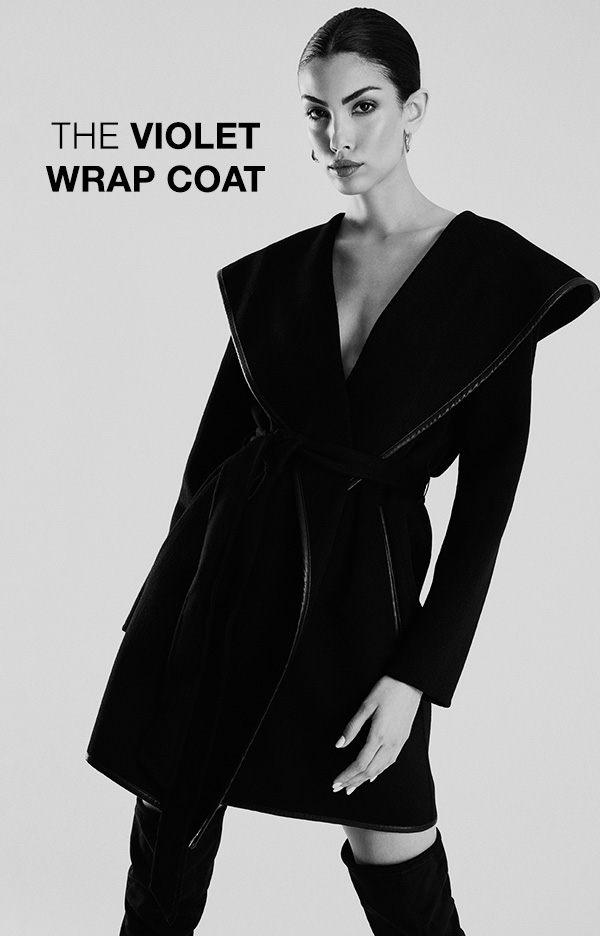 The Draped Wool Coat