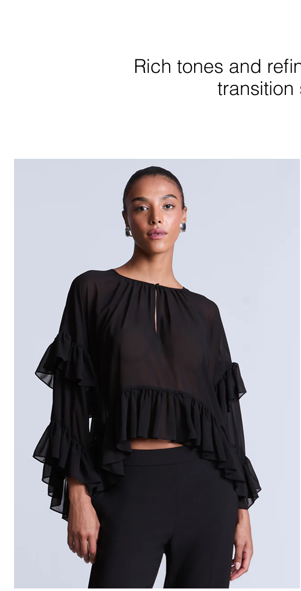 Ruffle Swing Top