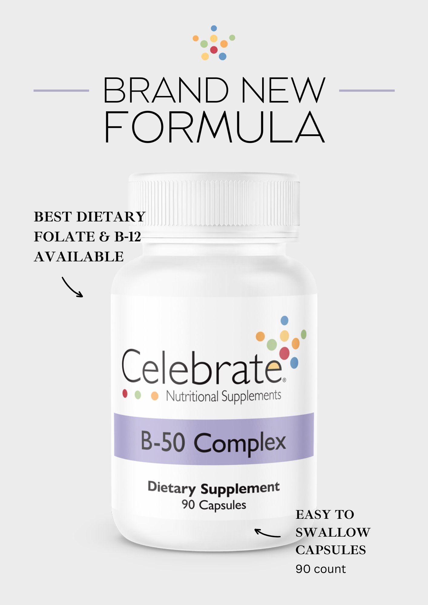 CV Connect Meet Our New Vitamin B50 Complex Formula! Celebrate Vitamins