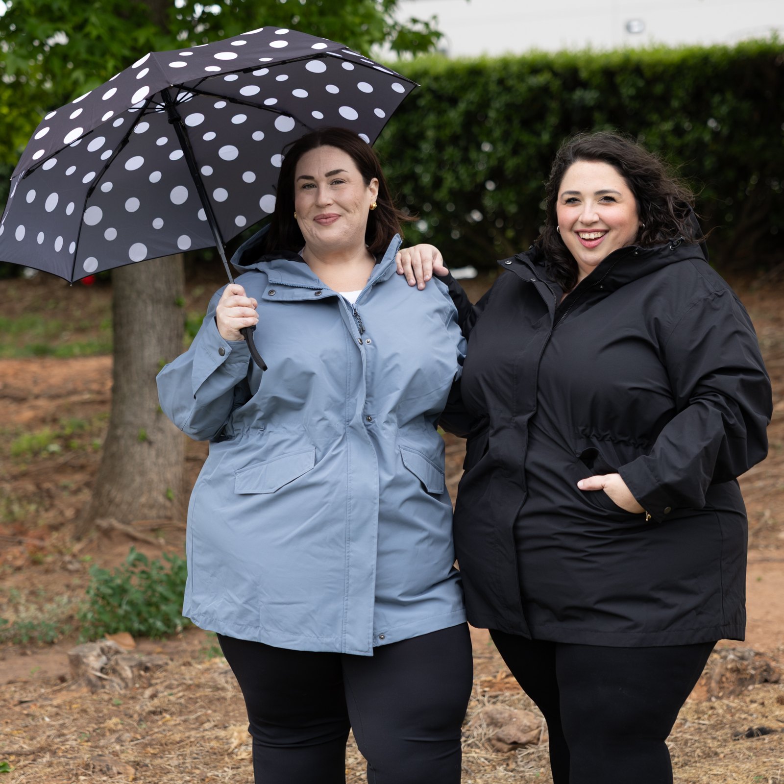 Snow Country plus size outerwear, worn out in the world
