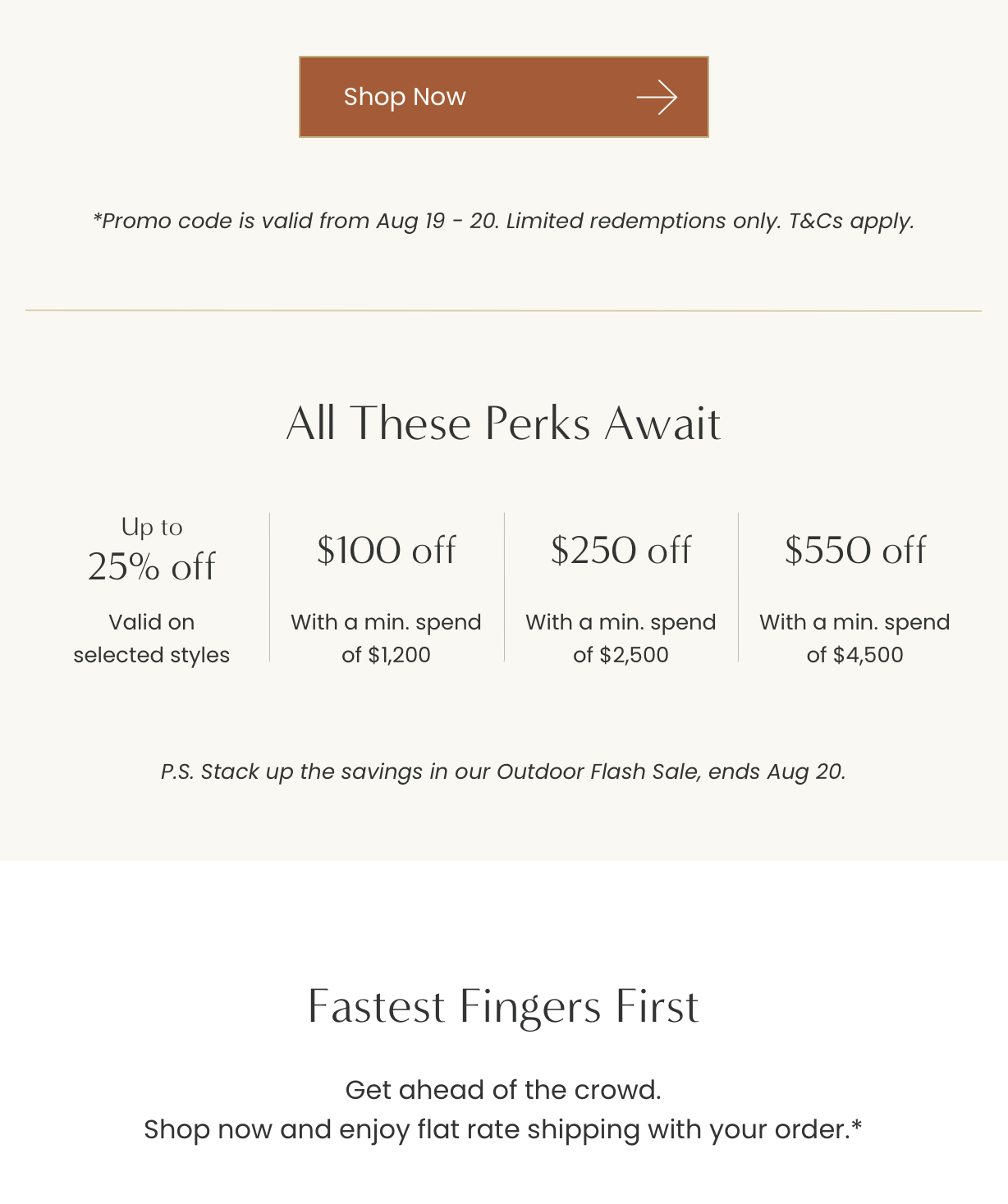 All These Perks Awaits: Shop Now