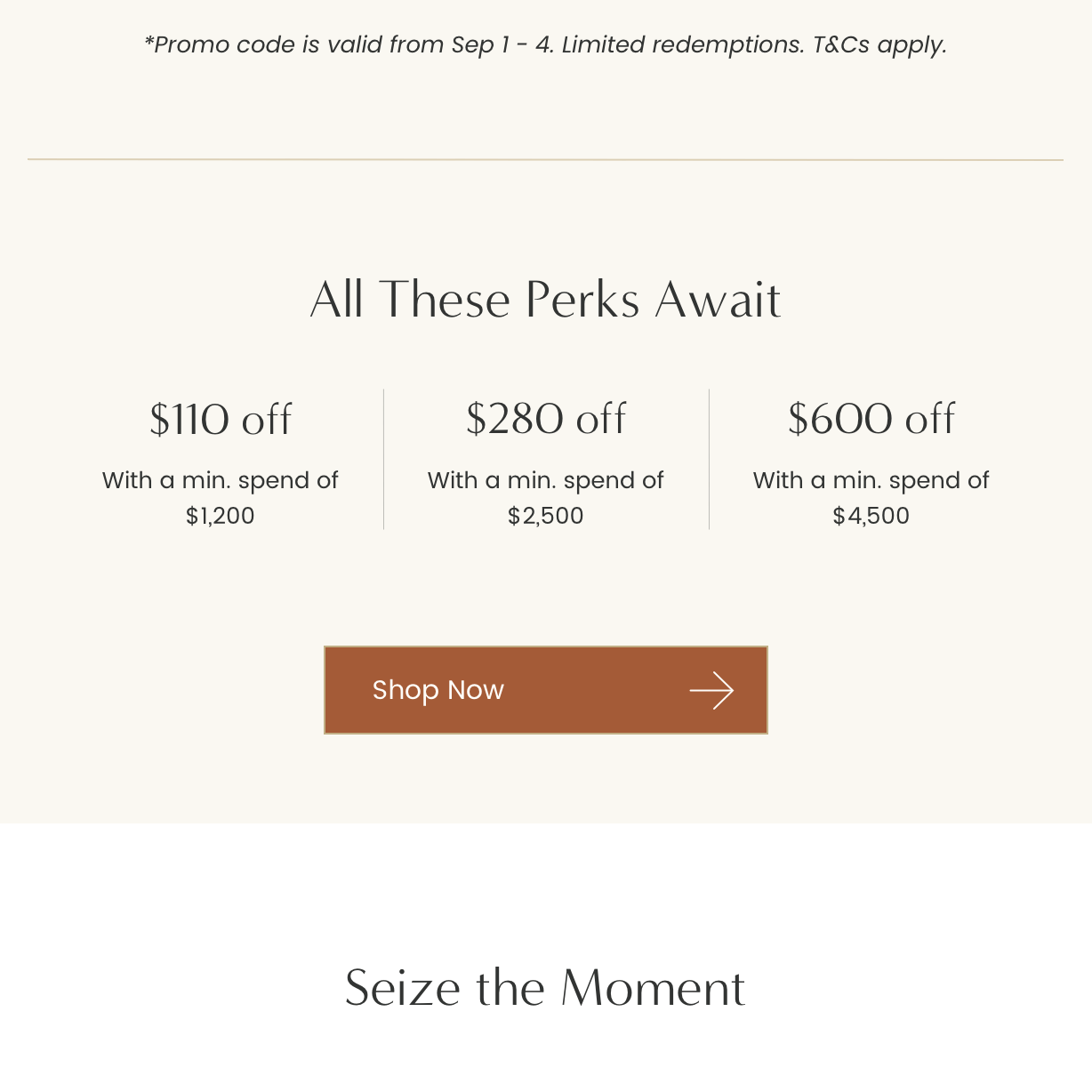 All These Perks Await - Shop Now