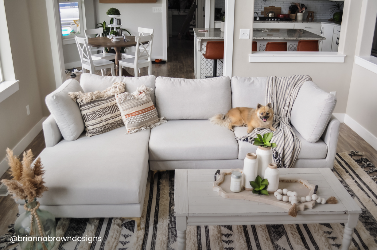 Adams Chaise Sectional Sofa