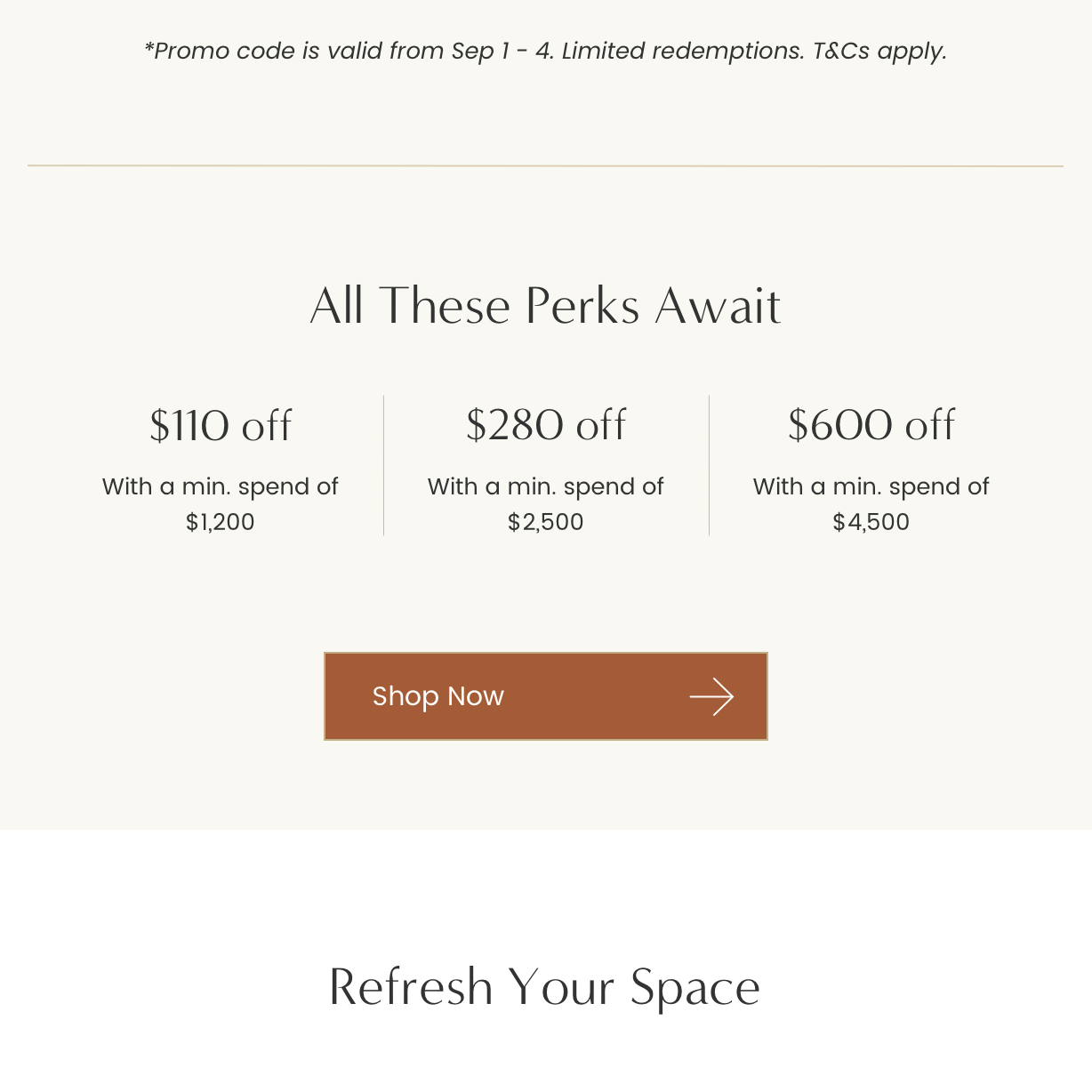 All These Perks Await - Shop Now