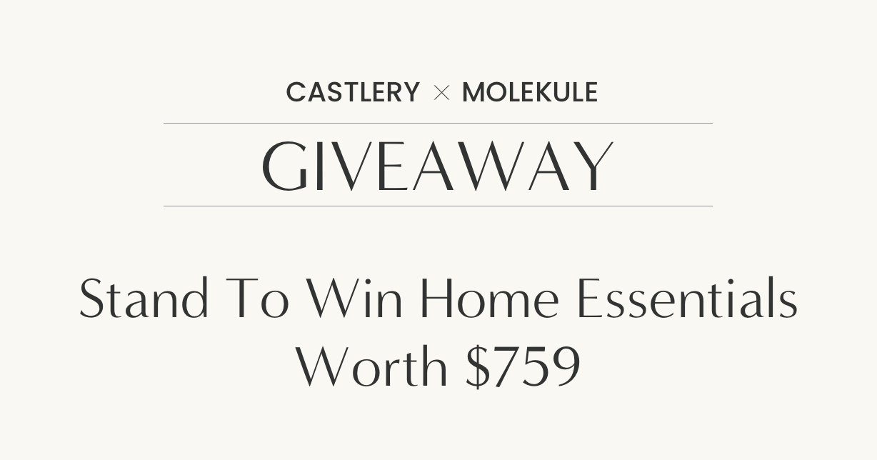 Castlery x Molekule Giveaway