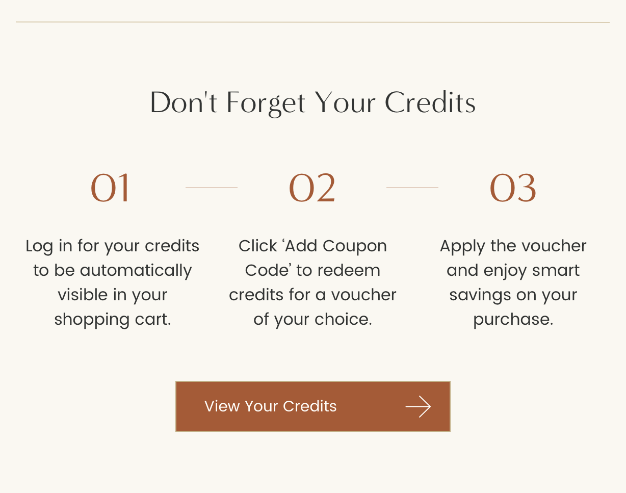 View Your Credits