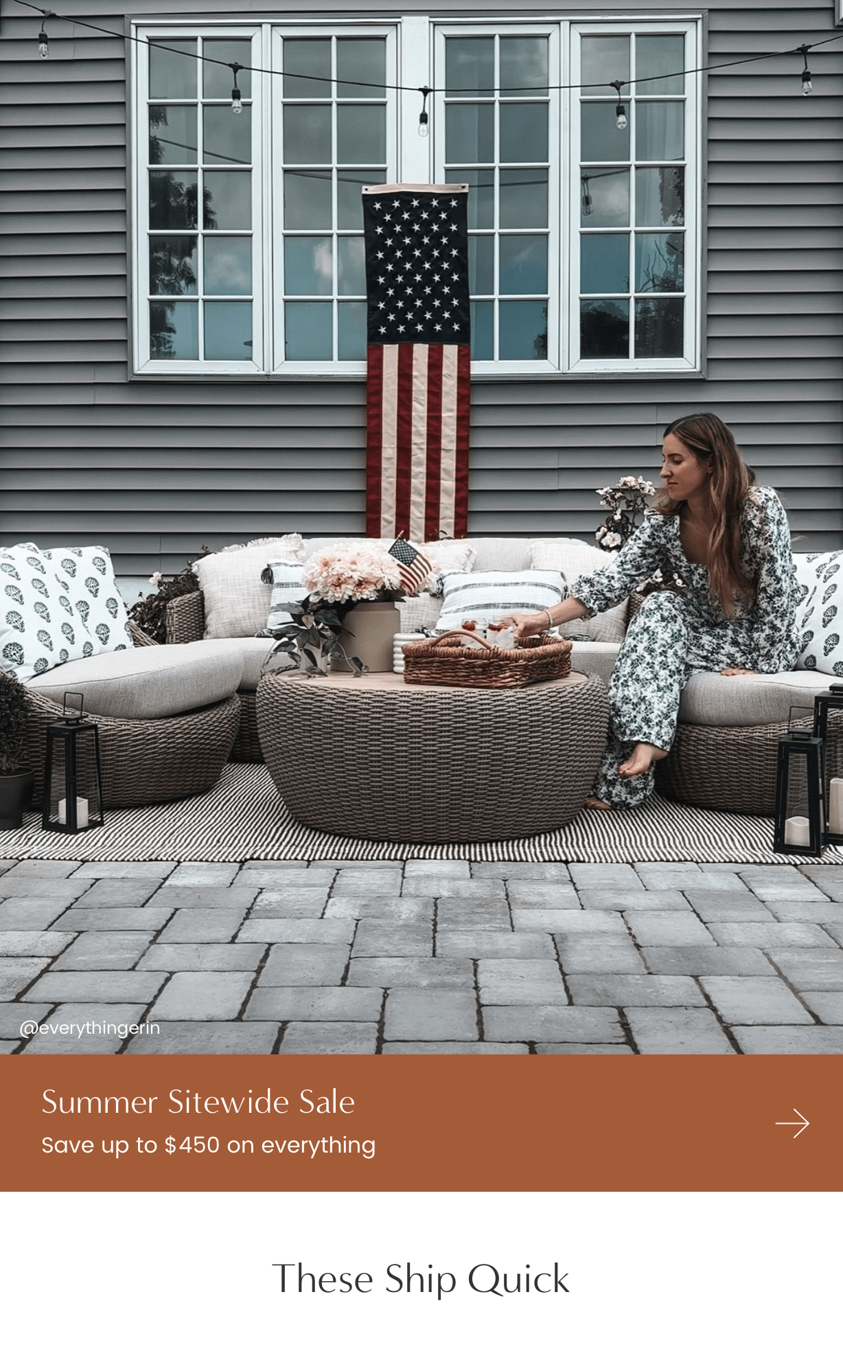 Shop Summer Sitewide Sale
