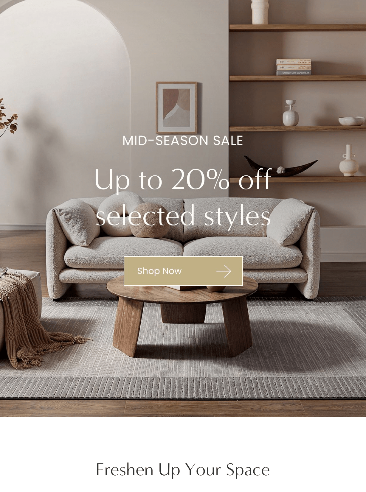 Mid Season Sale - Shop Now