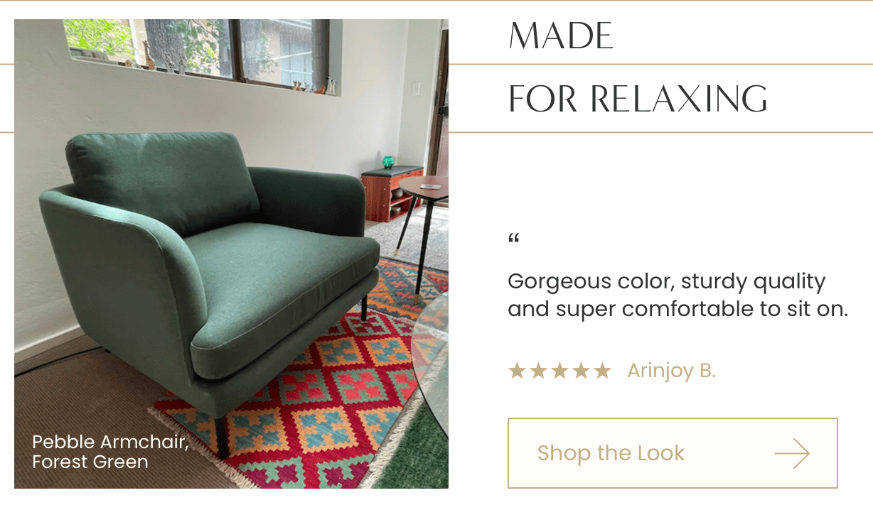 MADE FOR RELAXING
