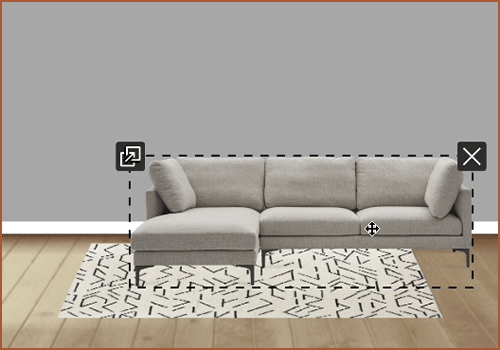 Mix and match furniture to create your ideal space.