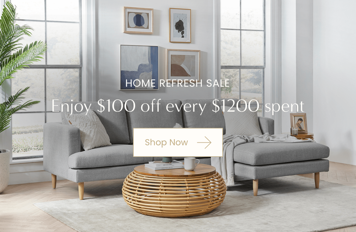HOME REFRESH SALE Enjoy $100 off every $1200 spent: Shop Now