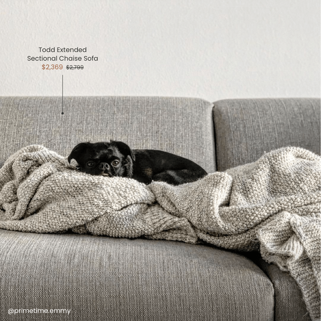 Todd Extended Sectional Chaise Sofa