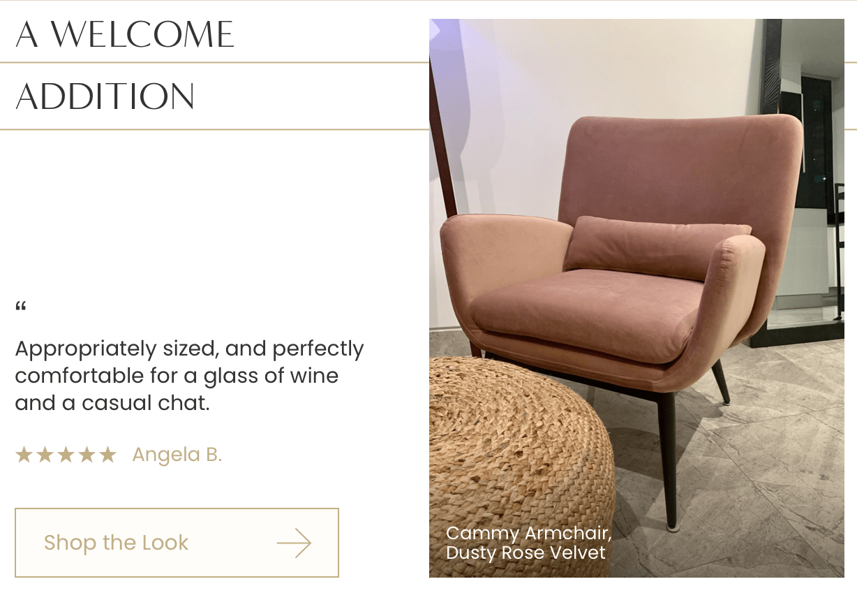 A WELCOME ADDITION: Shop the Look