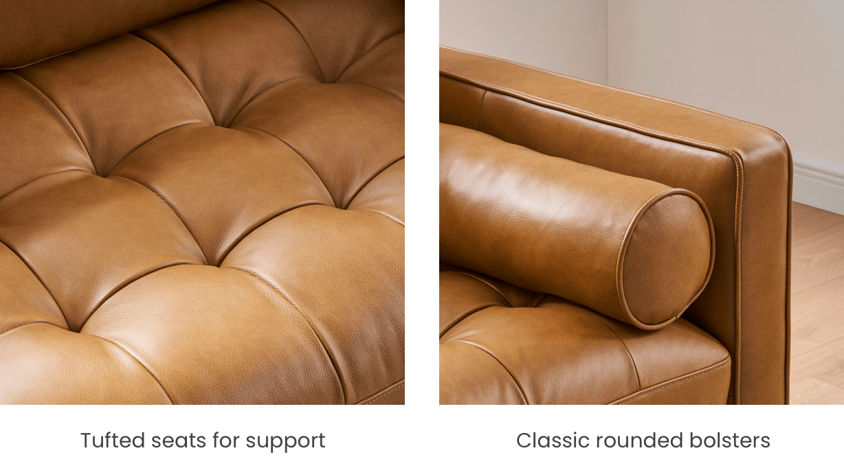 Madison Leather Sofa