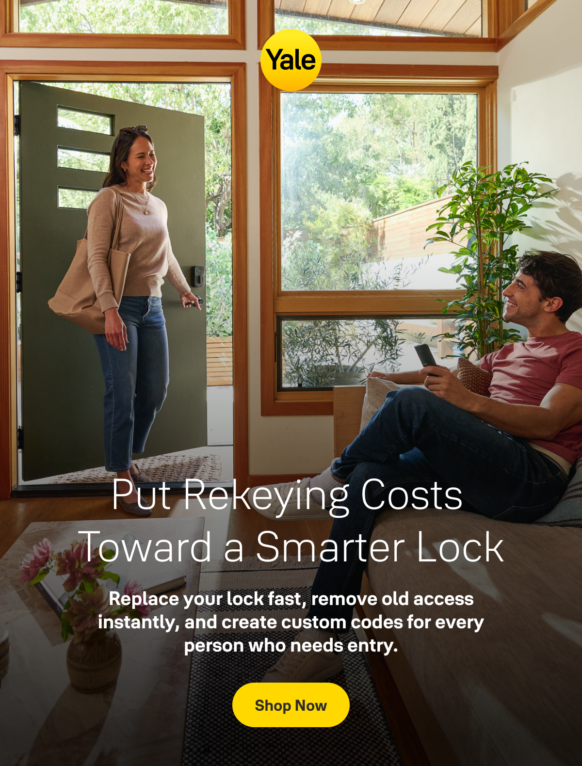 Put Rekeying Costs Toward A Smarter Lock.