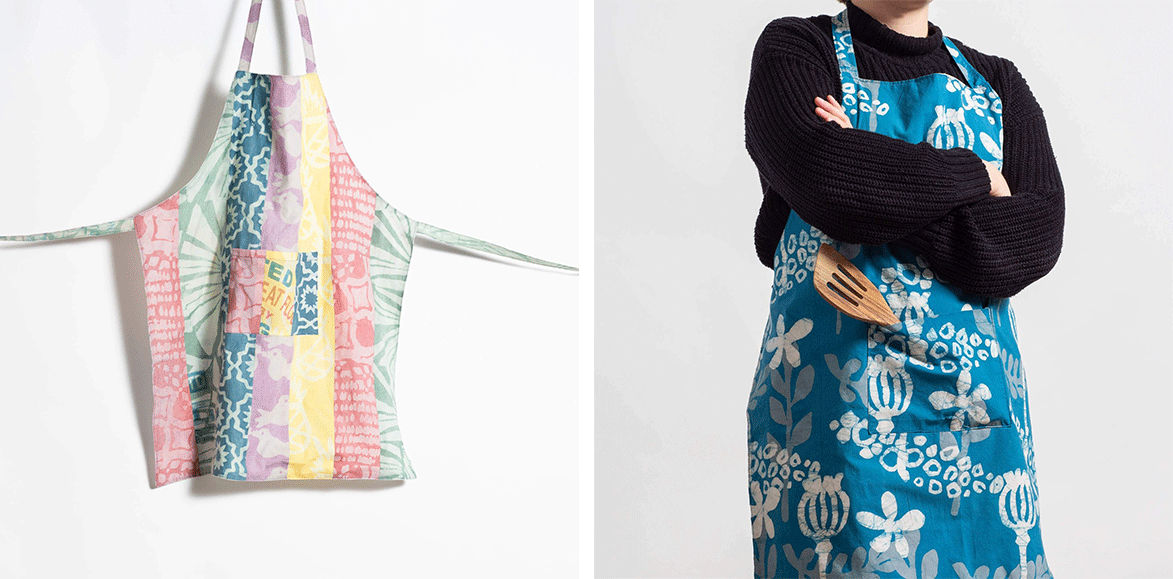 Global Kitchen Aprons from Ghana, India & Japan Christopher Kimball's