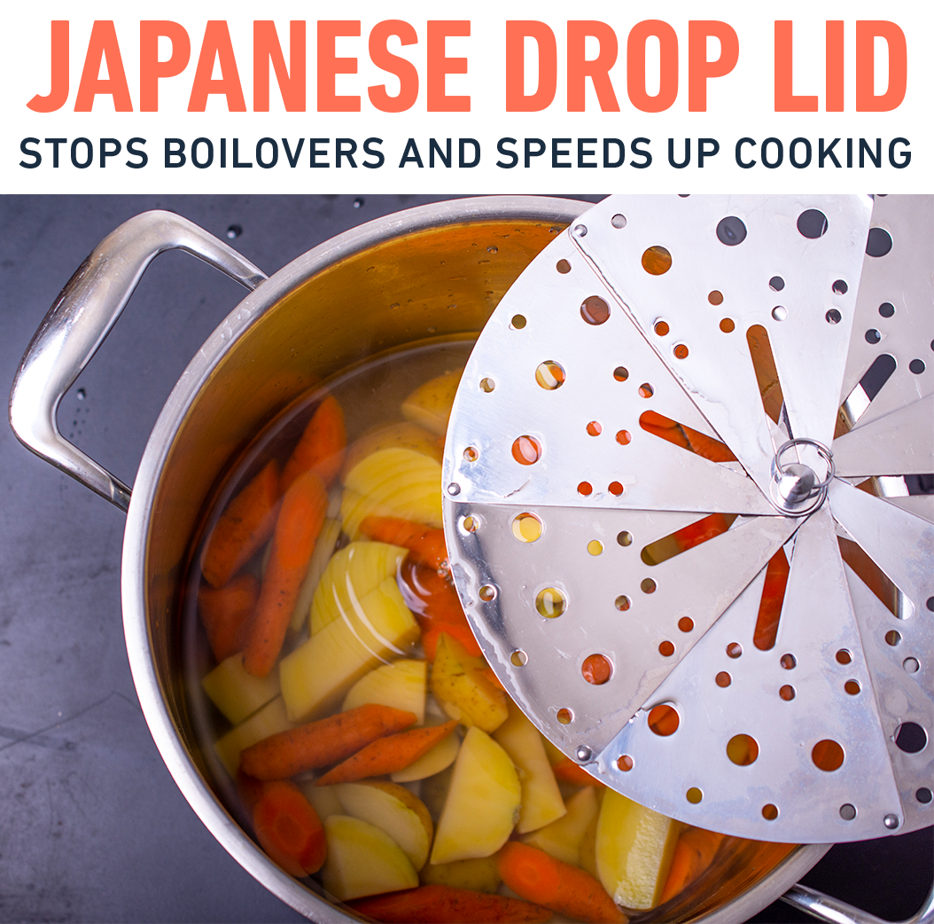 This Japanese Drop Lid Speeds Up Cooking Christopher Kimball's Milk
