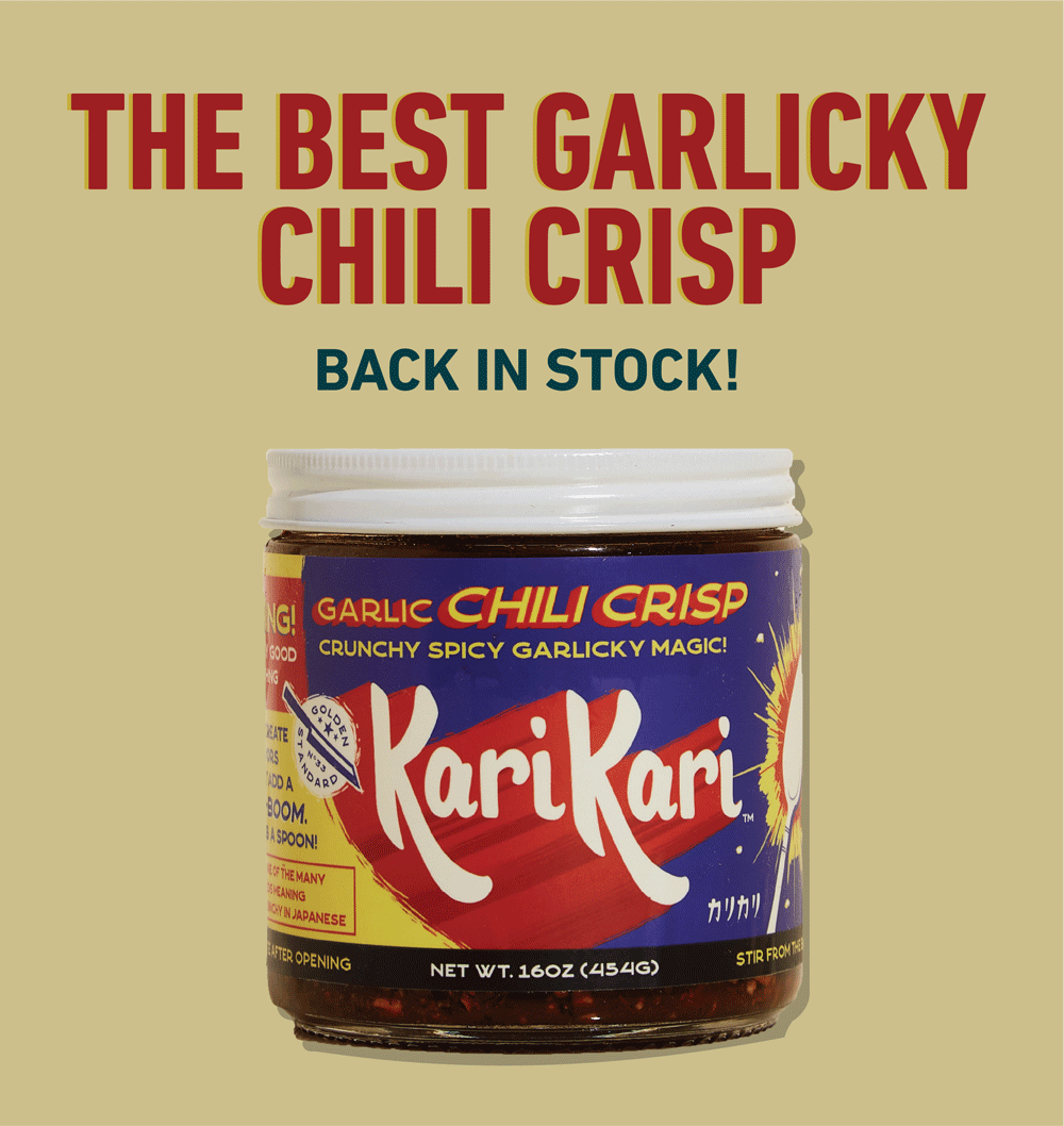 The Best Garlicky Chili Crisp is Back with a BIGGER Size Christopher