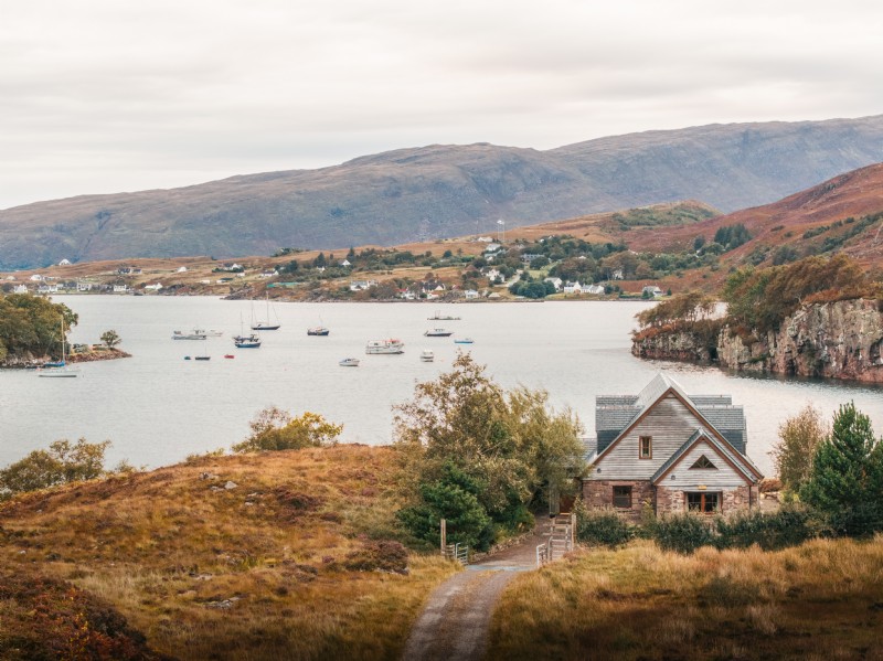 Coastal Highland Cabin, Scotland