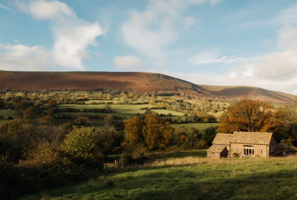 The exterior of Windfall in Herefordshire