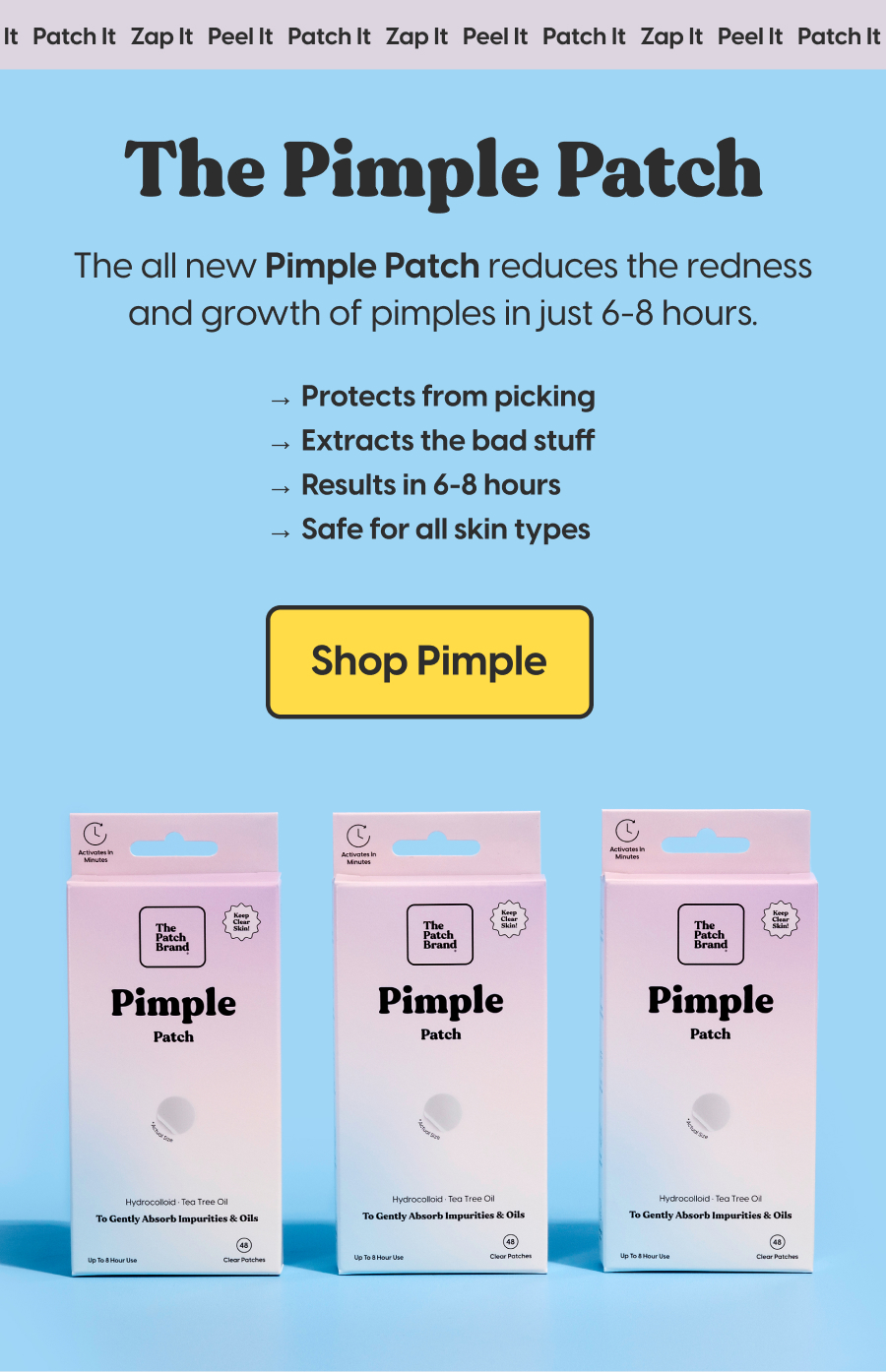 NEW The Pimple Patch 😱 The Patch Brand