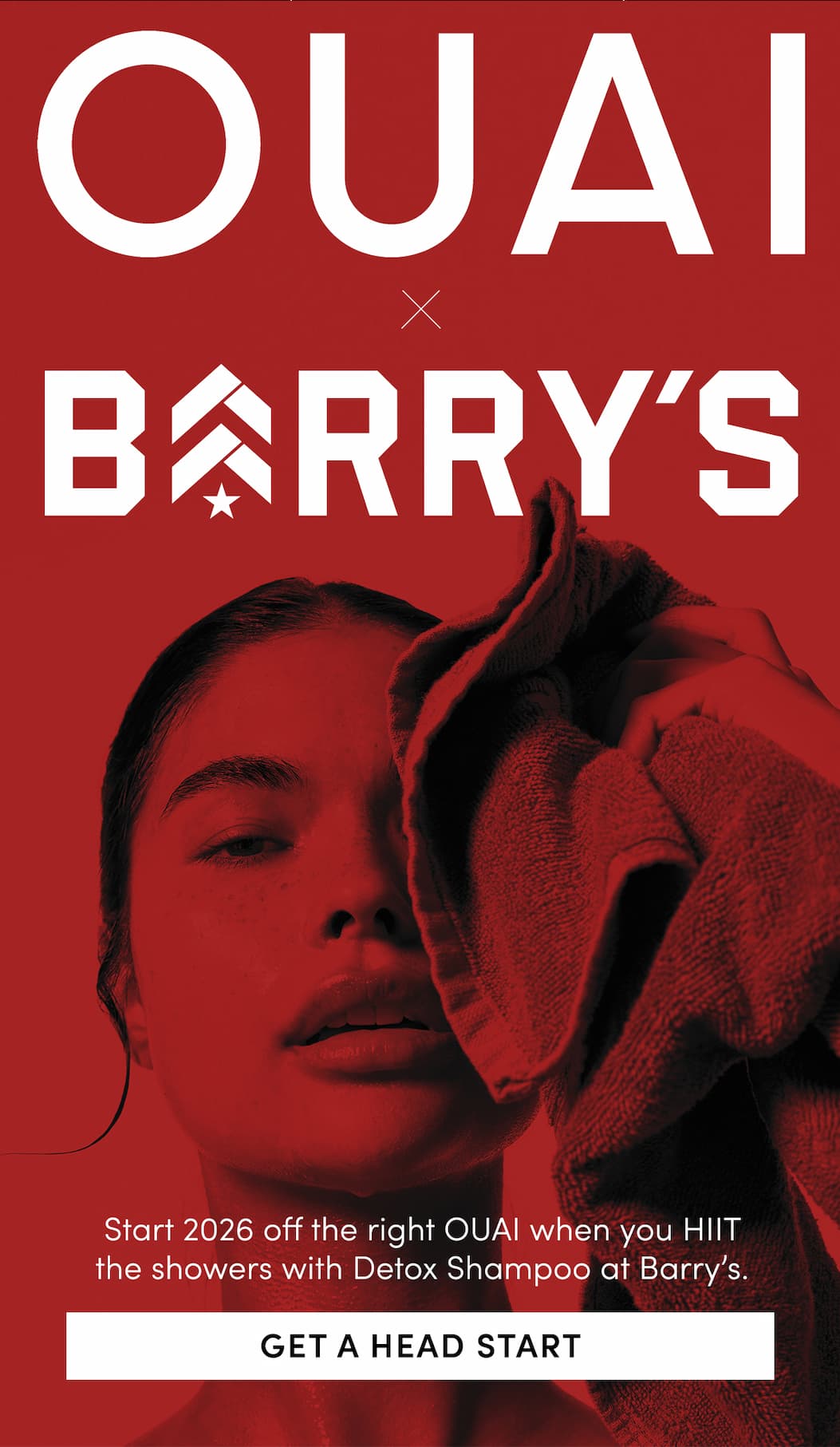 Start 2026 off the right OUAI when you HIIT the showers with Detox Shampoo at Barry’s.