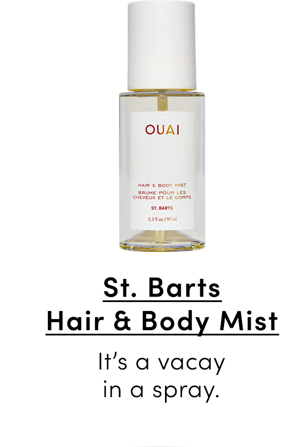 save on st. barts hair and body mist