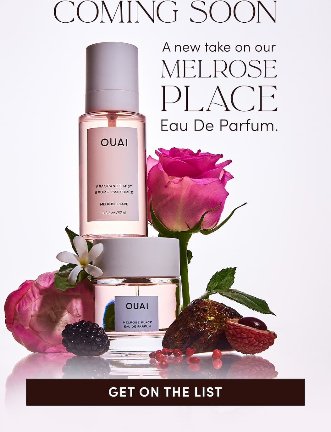 Image | A new take on our velvety-rich & rosy Melrose Place Eau De Parfum. [GET ON THE LIST]