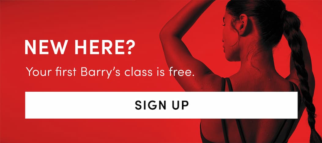 New here? Your first Barry's class is free