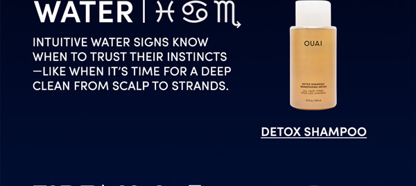 Water Signs - Detox Shampoo